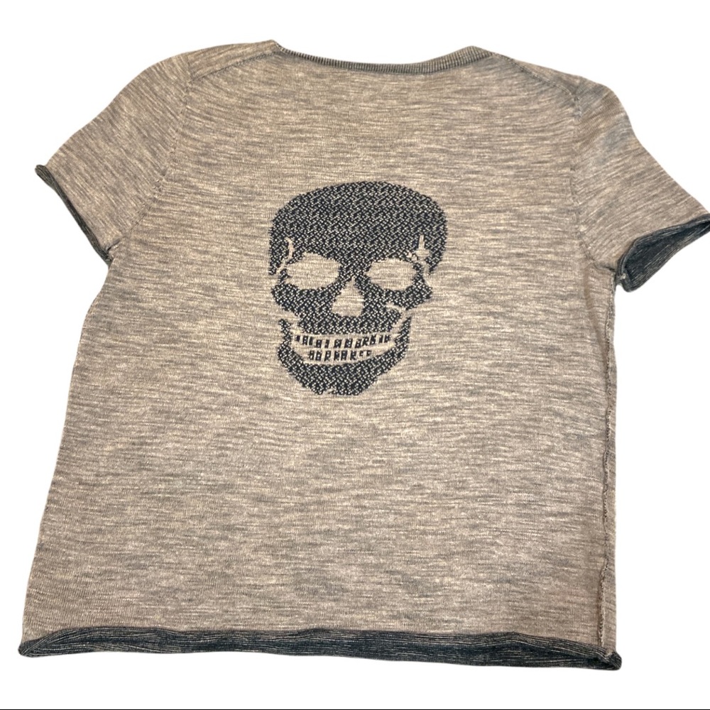 {Skull Cashmere} Sweater Tee